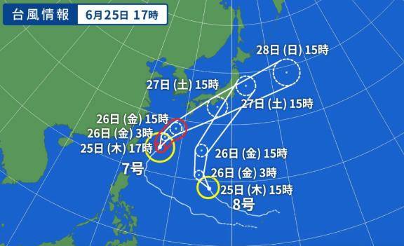 台風?