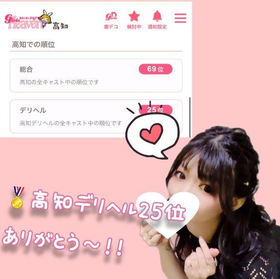 ?PV数高知25位ありがとう