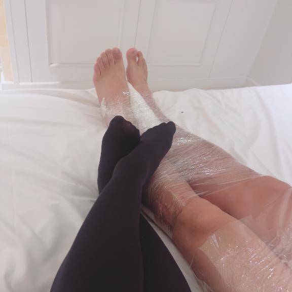 ラップ拘束ー！！