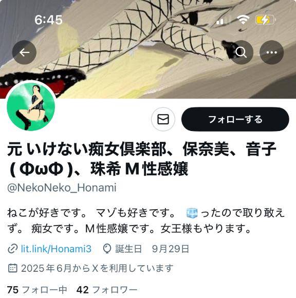 新しいXのアカウントです！凍結されました！