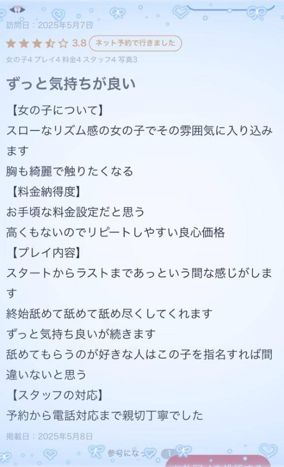 💌🎀クチコミお礼💌🎀
