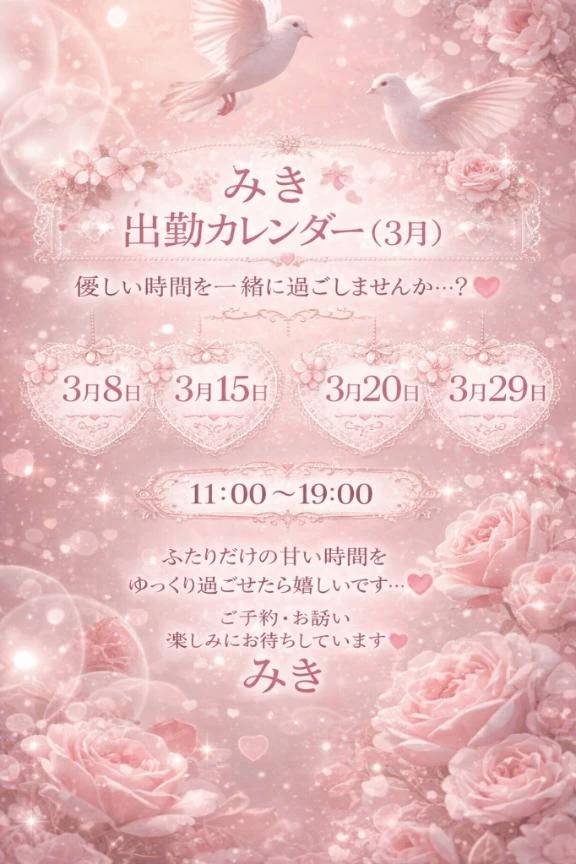 出勤カレンダーです😊