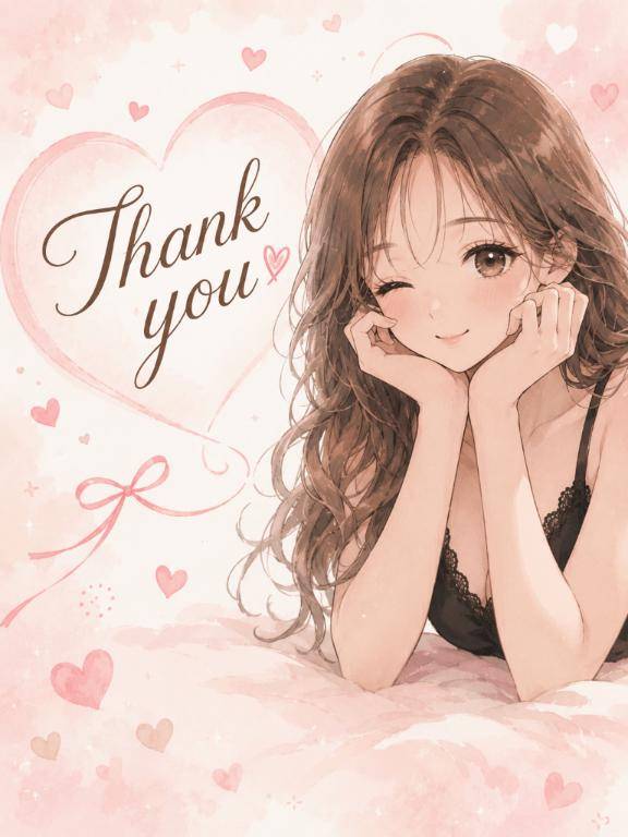 お礼💌