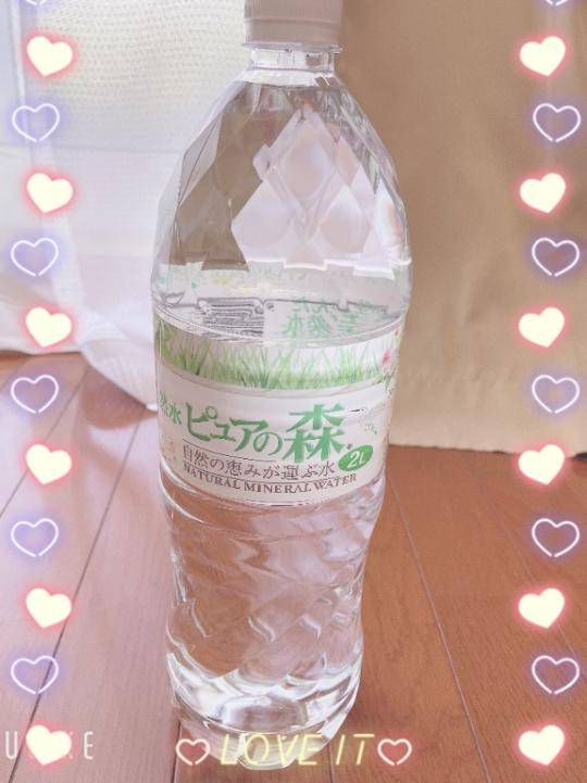 お水が一番好き♪