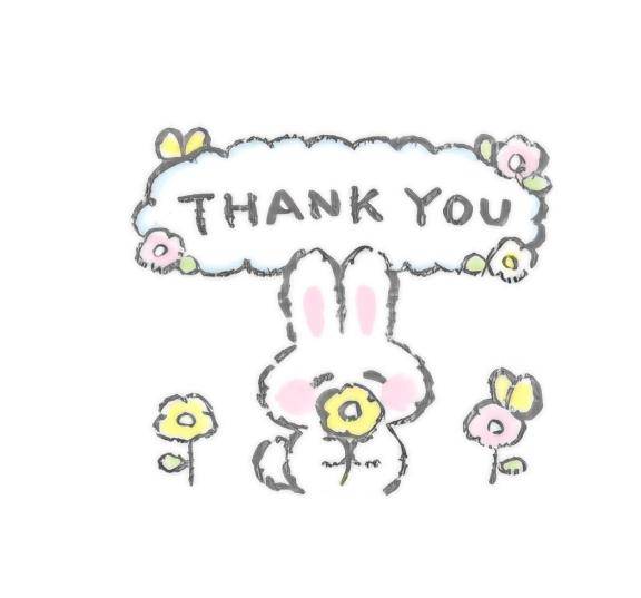 お礼💌
