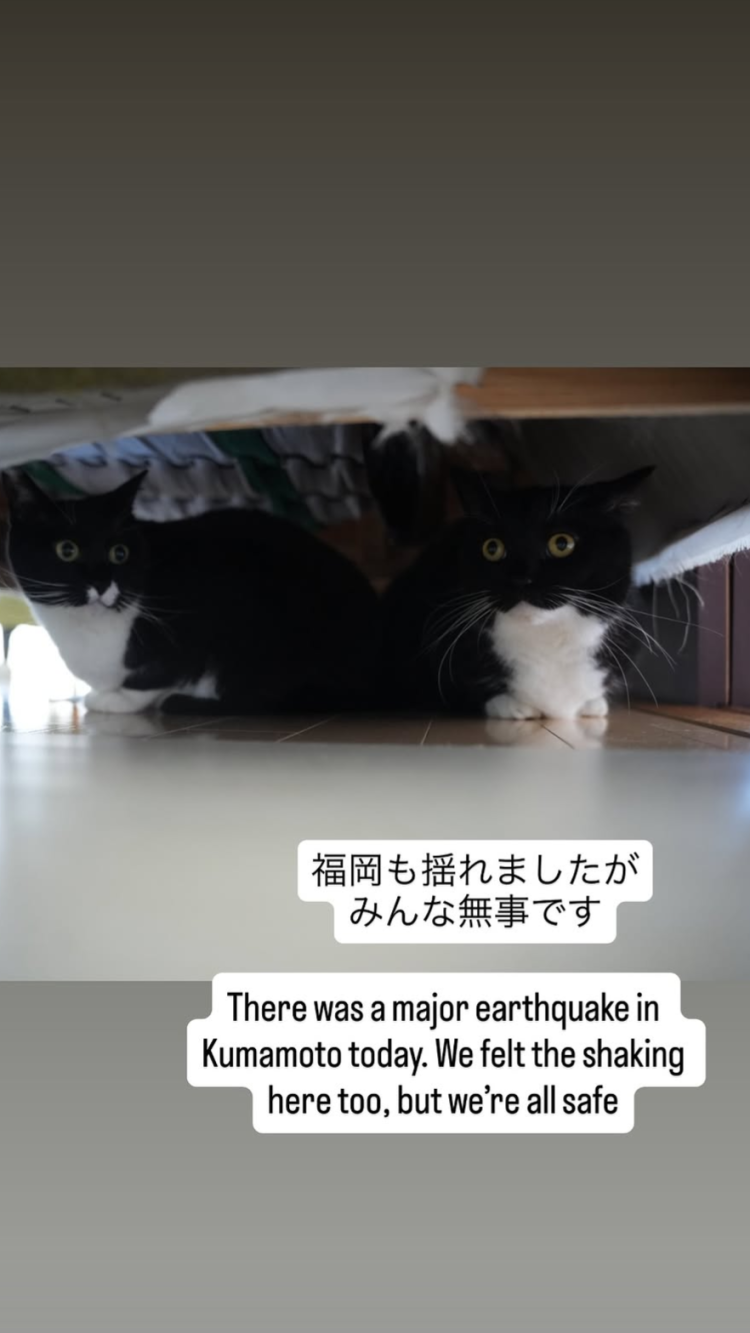 熊本の災害でお亡くなりになられた方々のご冥福を心よりお祈り申し上げます。