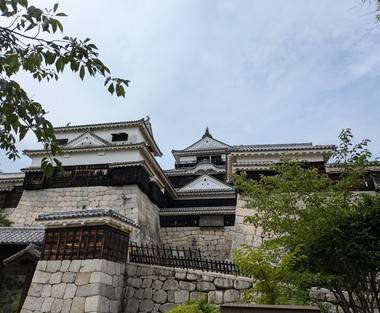 松山城🏯も行ったよ