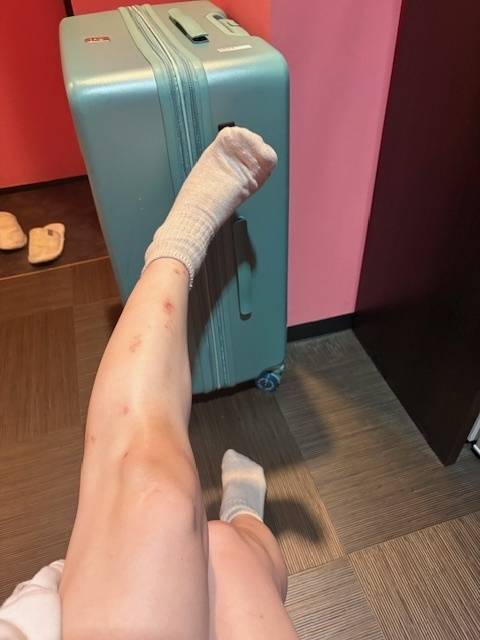 脚縮んだ？
