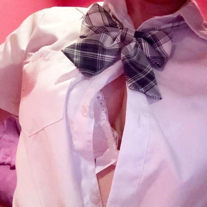 制服コスしたよ！！