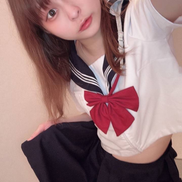 胸のリボンほどかないでね🎀