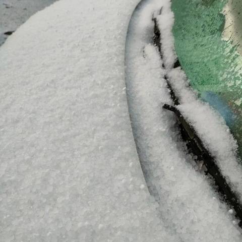 積雪！