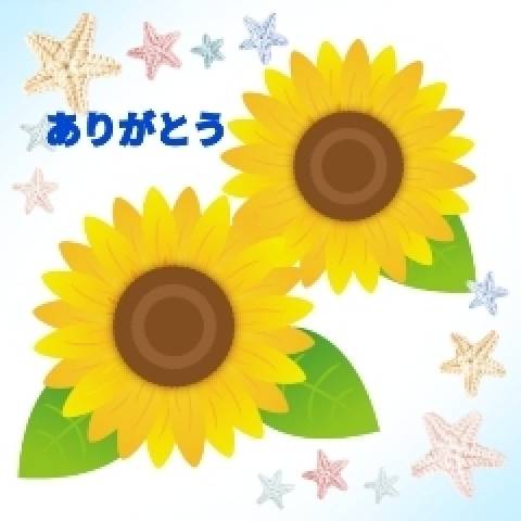 お礼です