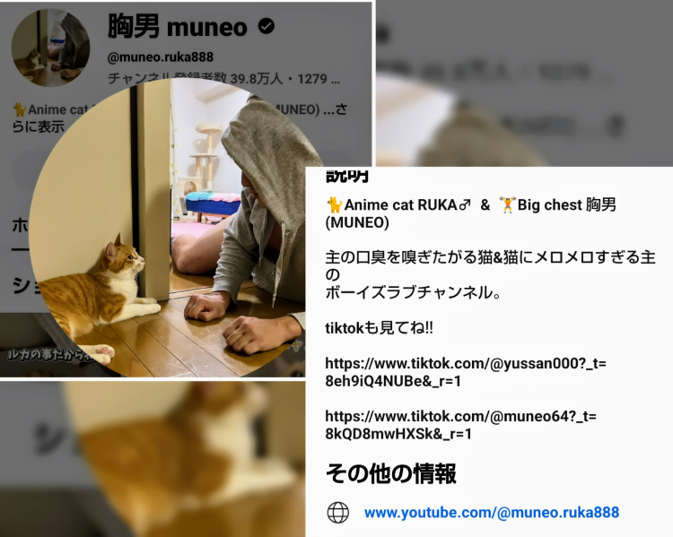 ルカと胸男シリーズ♪(*^^*)