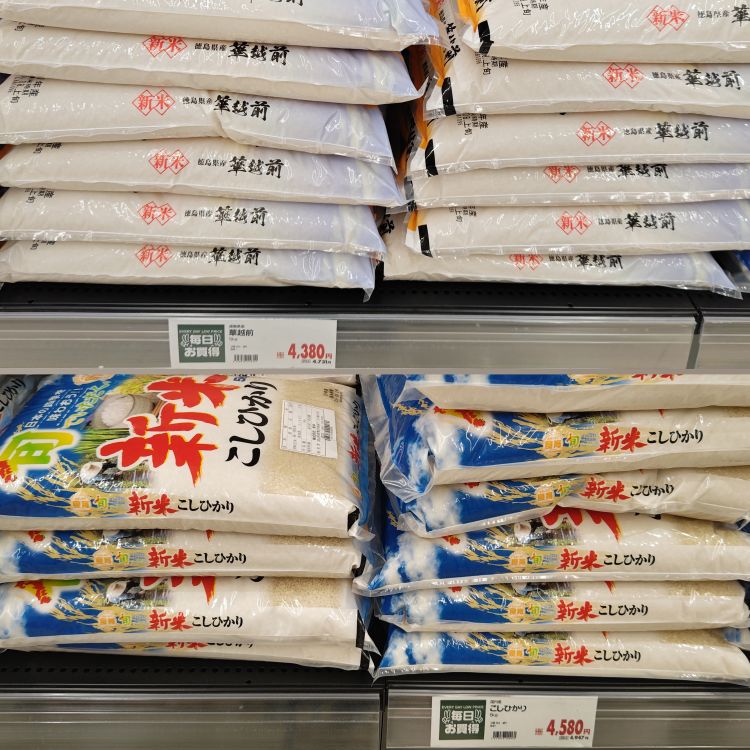 早くも新米が並ぶ(゜o゜)