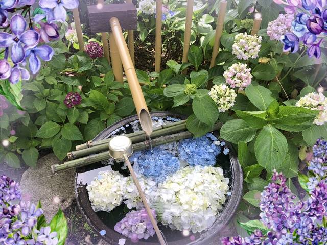 花手水