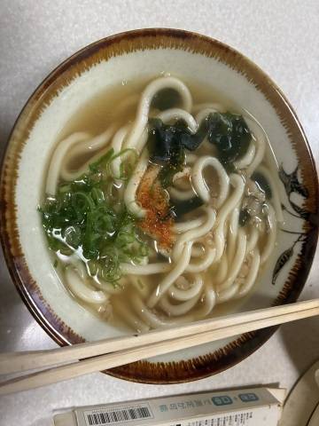 遅いランチでした。