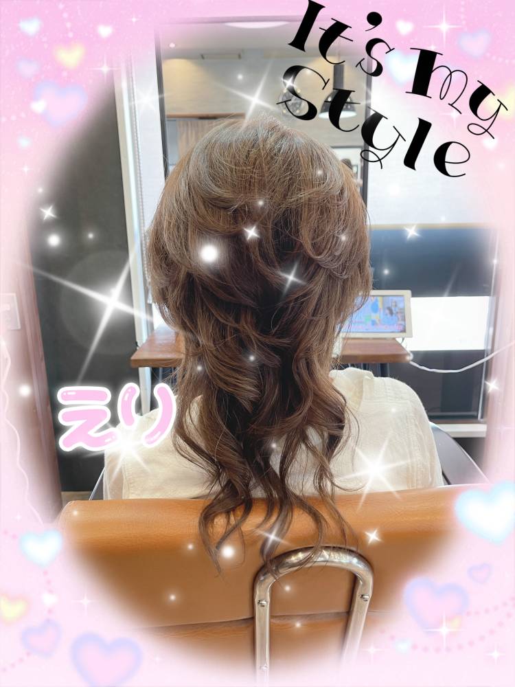 ヘアカラー(*^^*)