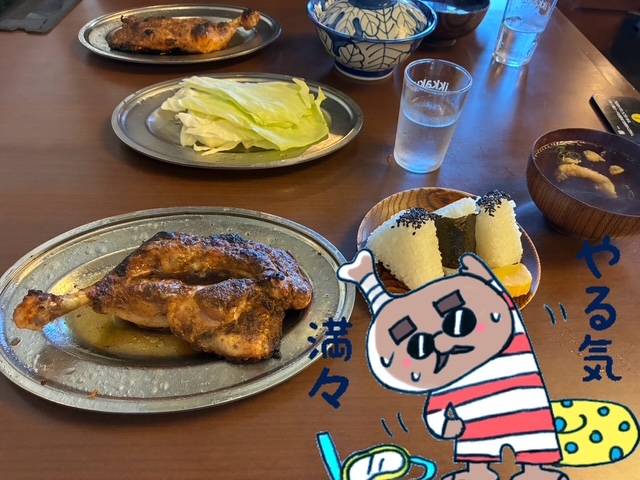 出勤しました
