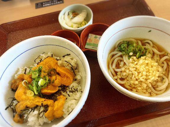 なか卯のウニ丼、愛?