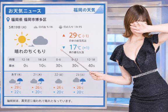 天気予報?