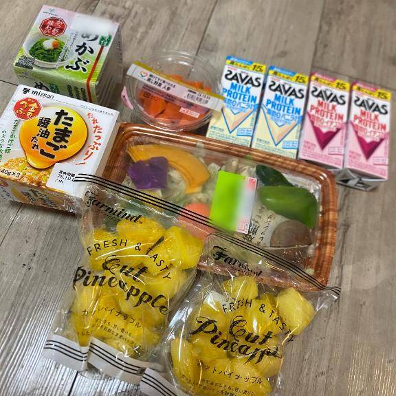 お買い物のスタメン?