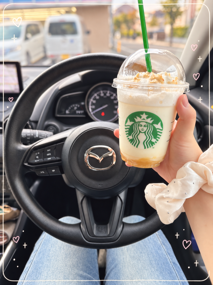 実はるい、運転するのも好きなんです🤭🚗♡