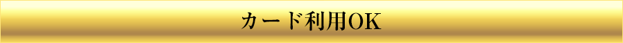 カード支払い可