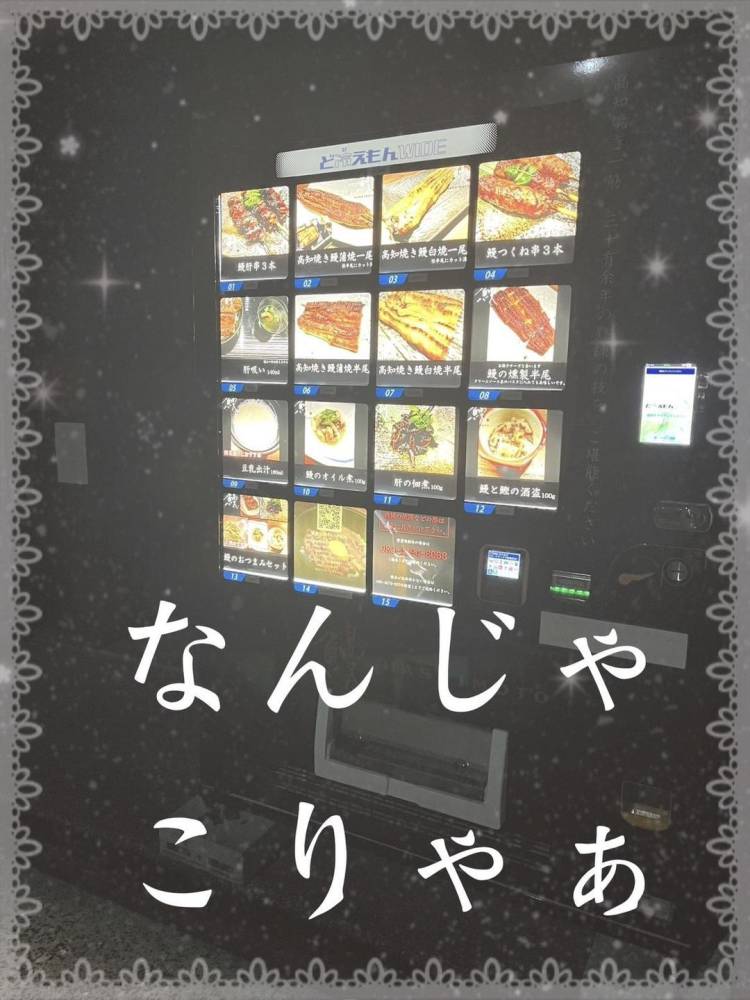 『タレだけでご飯食べれるやつの自販機、現る』