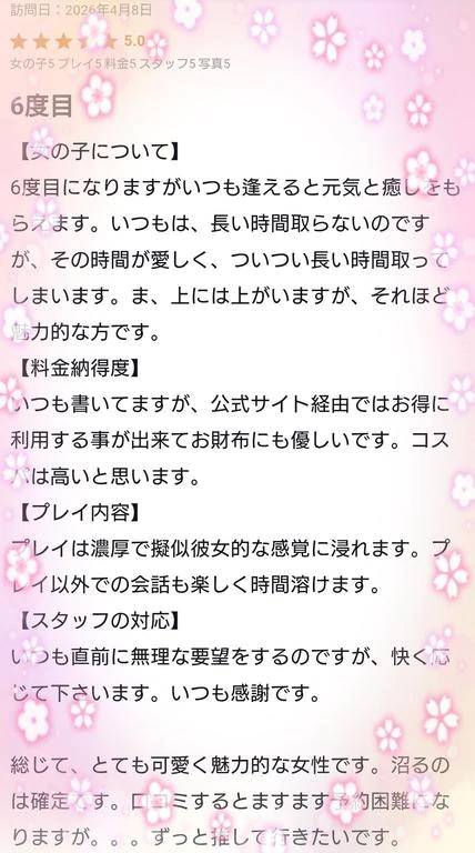 口コミ有難う