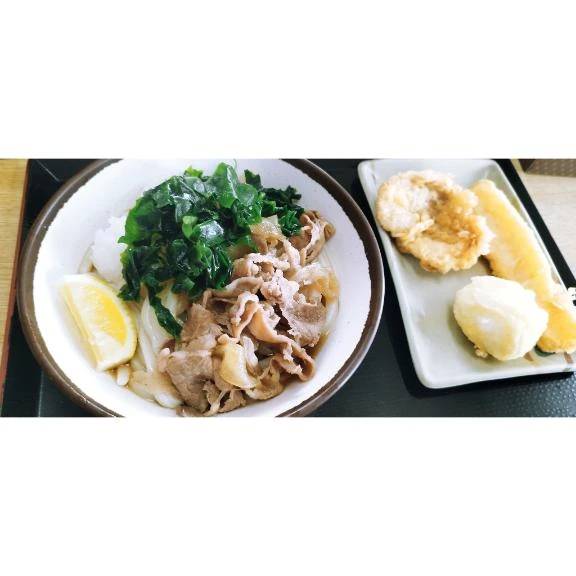 ラスト出勤💪🏼初おうどん♡