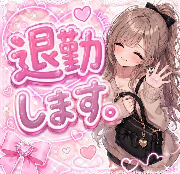 退勤しました！