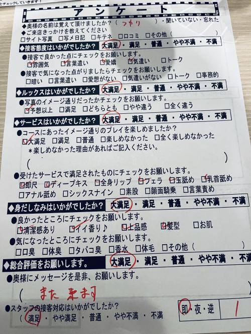 7日(日）曜日のお礼