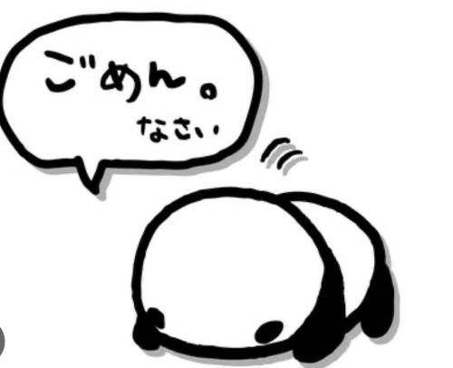 すみません🙇‍♀️