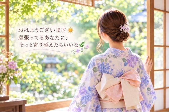 いつもの朝に，ちょっとした楽しみ♡