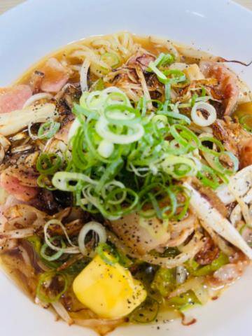 お昼は野菜たっぷりラーメン作ったよ?