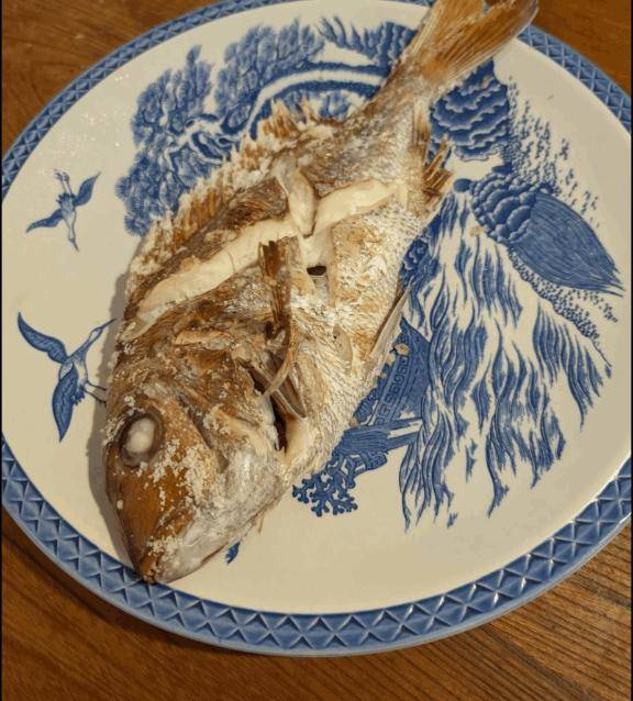 鯛の塩焼き