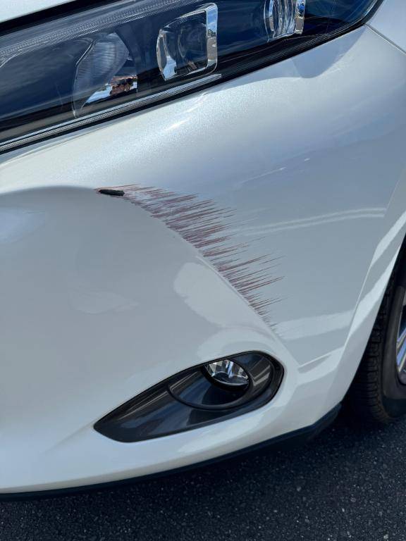車当て逃げ?