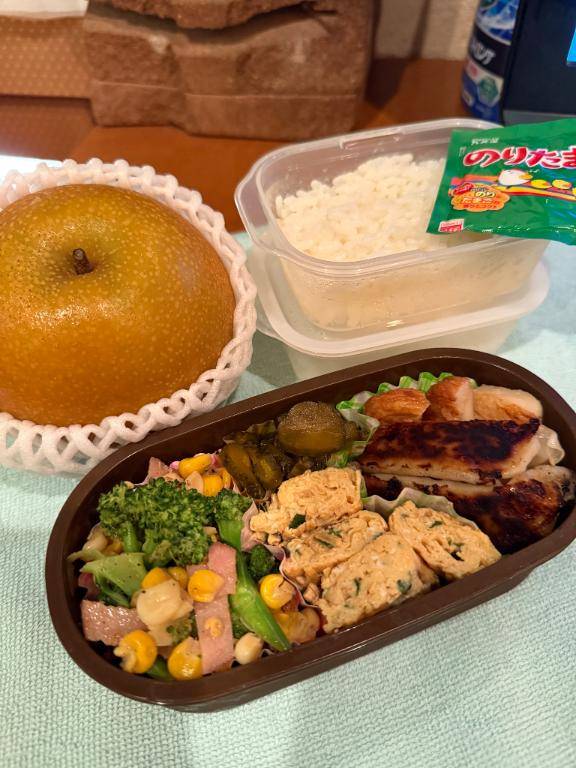 本日もお弁当?笑笑?