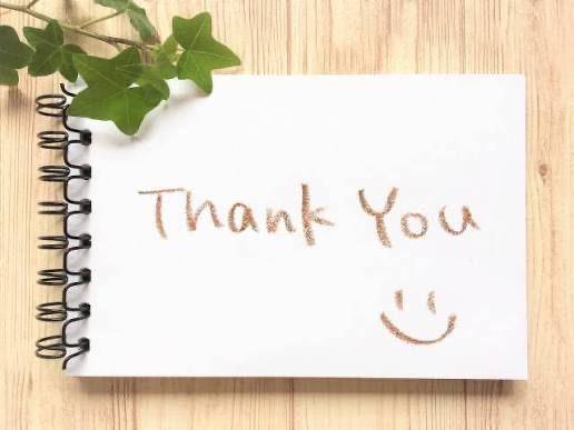 ありがとございました??