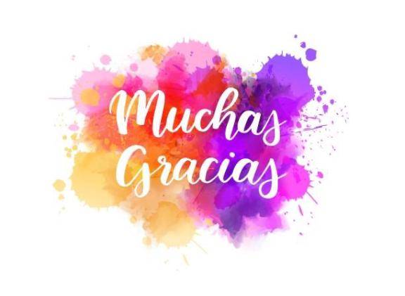 Muchas gracias！