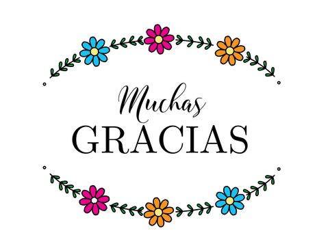 Muchas gracias！