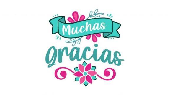 Muchas gracias！