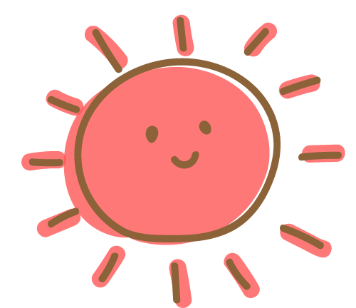 サンサンおはよう☀️