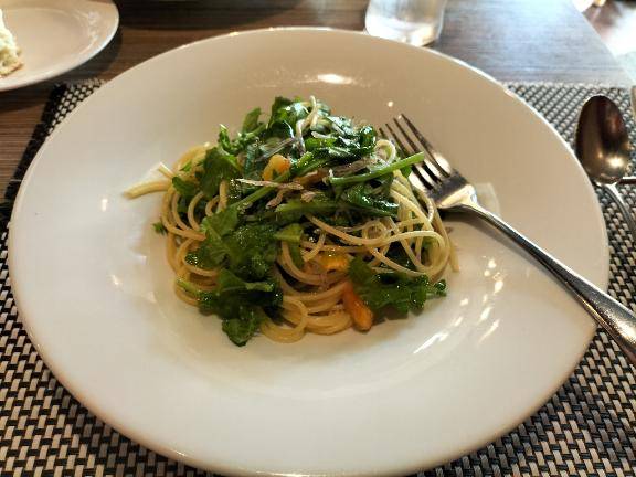 じゃことヌキナのパスタ