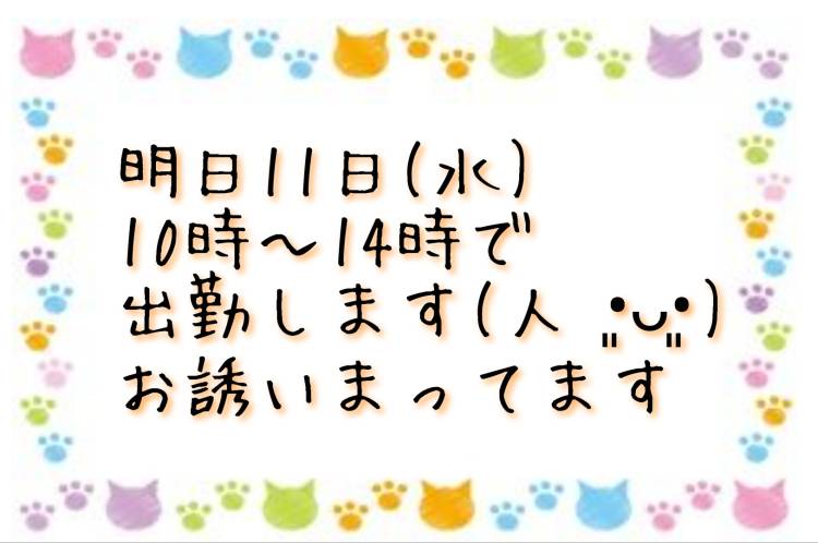 ♡明日出勤します♡