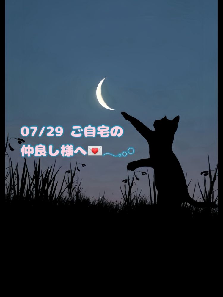 「◯のだぞっ」につい笑顔🐈‍⬛💌