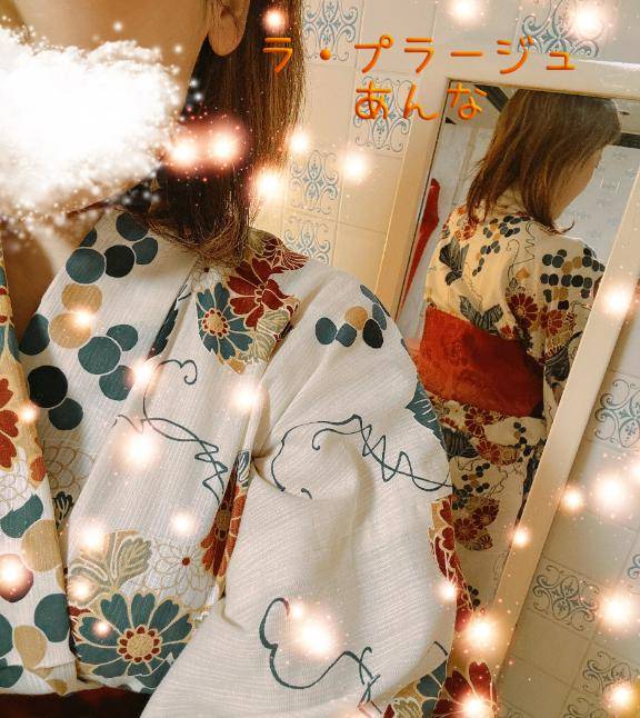 今日の浴衣は…