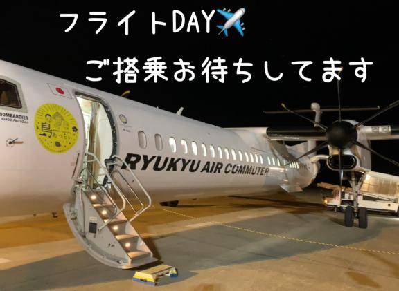 夜のフライトも…?