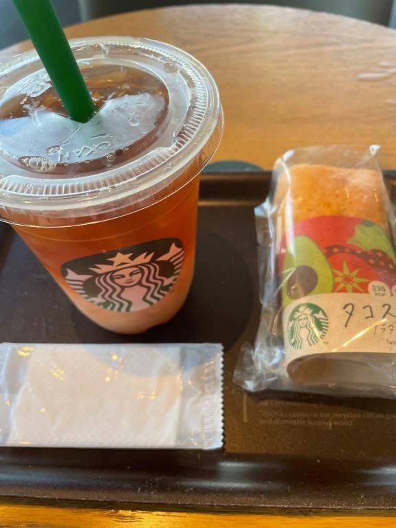 朝から☕️
