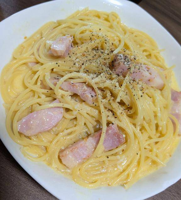 カルボナーラ?